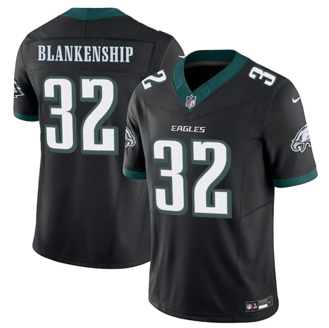Men's Philadelphia Eagles #32 Reed Blankenship Black 2025 F.U.S.E. Vapor Untouchable Limited Throwback Stitched Football Jersey